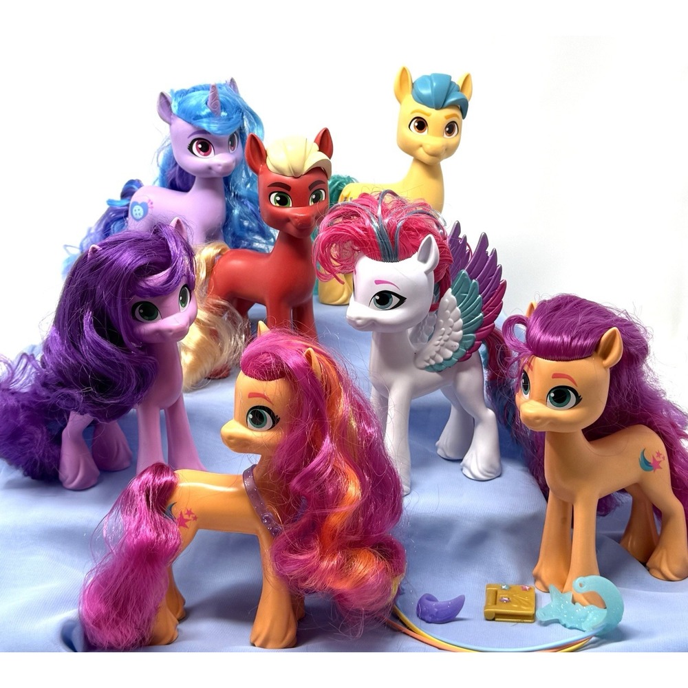 My Little Pony  6" Lot Of 7 Ponies